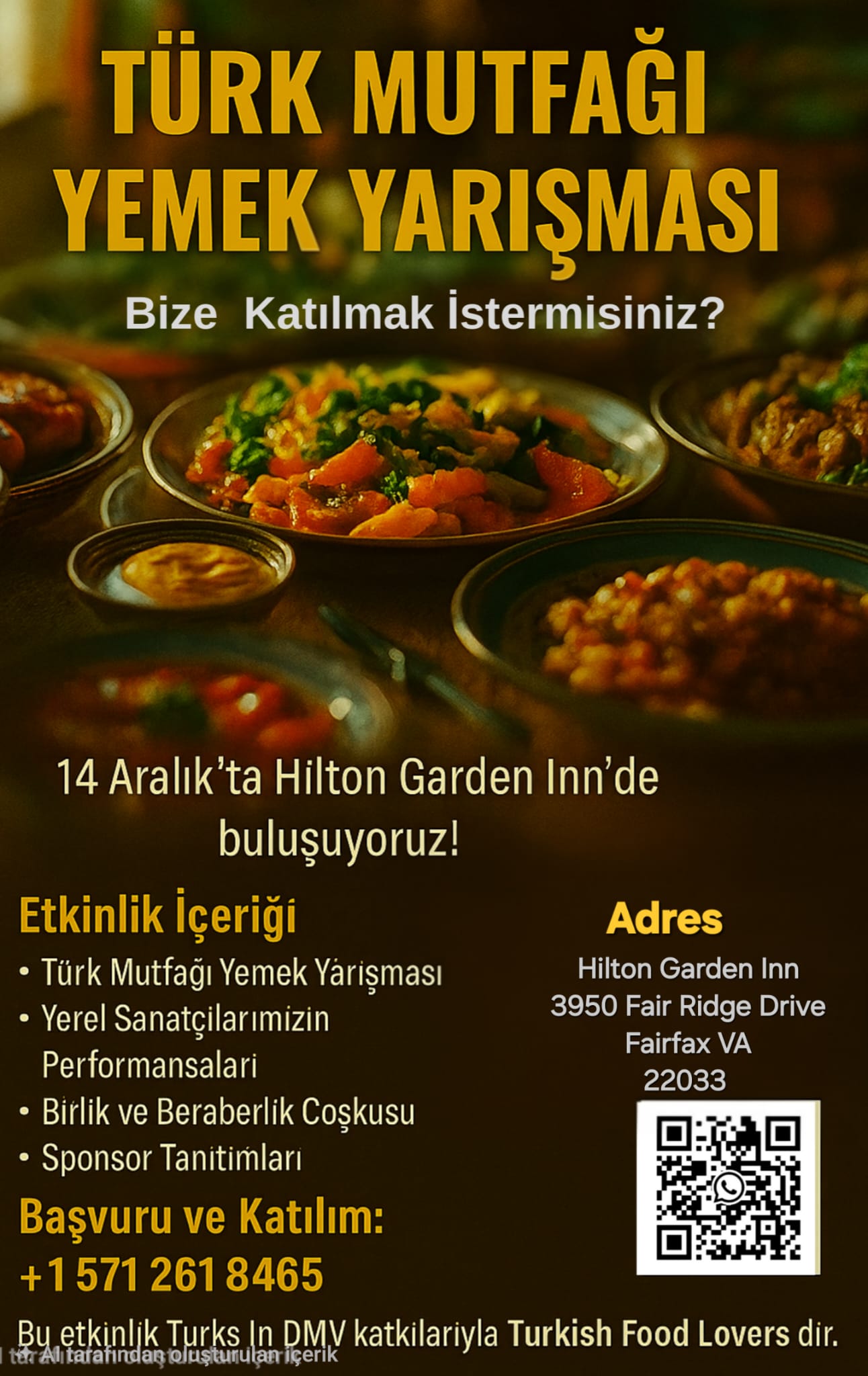 TÜRK MUTFAĞI YEMEK YARIŞMASI